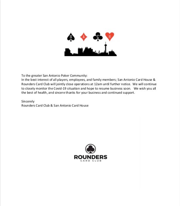 rounders poker club san antonio