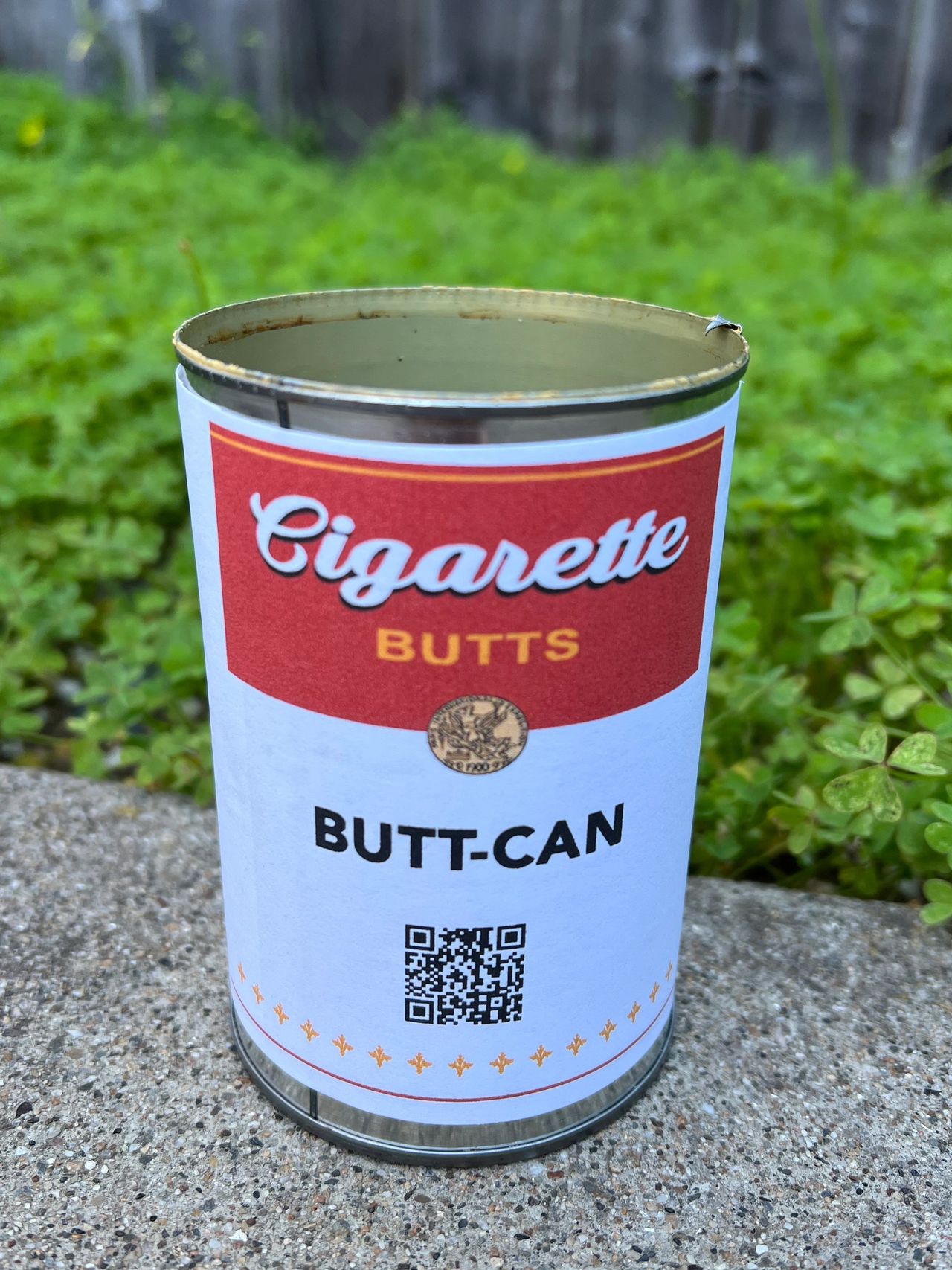Put Butts In Their Place: How To Make Homemade Soup Can Ashtrays