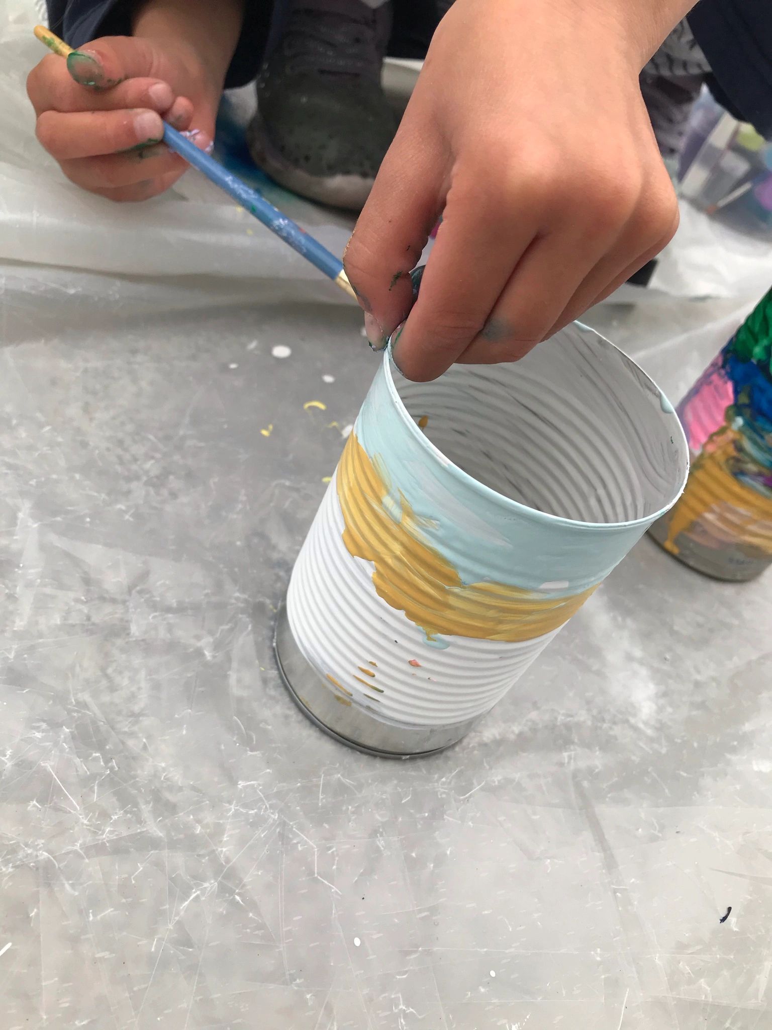 diy outdoor cigarette disposal Put Butts In Their Place: How To Make Homemade Soup Can Ashtrays