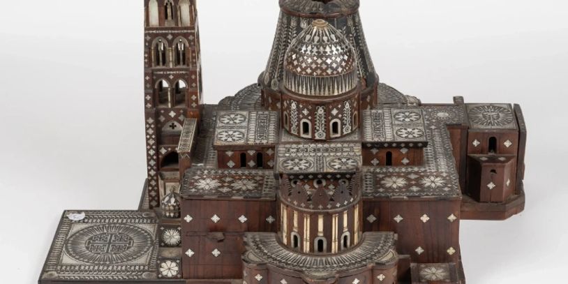 Ottoman Model of the Church of the Holy Sepulchre, Jerusalem, Bethlehem, Palestine, 17th century
