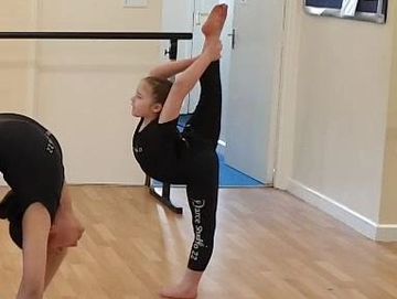 Acro lessons are taught by Sam&Alex. They are our most popular classes&lead to Acrobatic Arts exams.