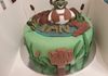 Shrek birthday cake