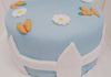 Peter Rabbit birthday cake carrot tier