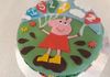 Peppa Pig birthday cake