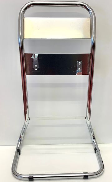 Double Chrome Fire Extinguisher Stand