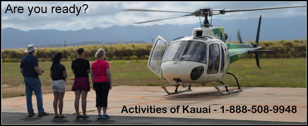 people looking at helicopter