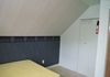 A roomy top floor room