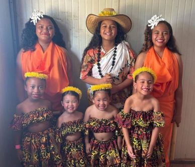 Kumu Kaealani is originally from Kaua'i and has been dancing hula and tahitian since the young age o