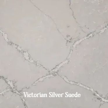 Victorian Silver marble texture with silver veins.
