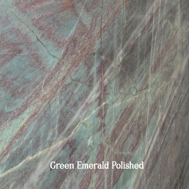 Emerald Green Quartzite. Exotic natural stone