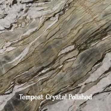 Tempest Crystal Quartzite. Exotic natural stone