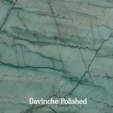 Davinci Quartzite. Exotic natural stone. Green quartzite