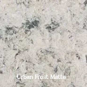 Close-up of Urban Frost granite surface.