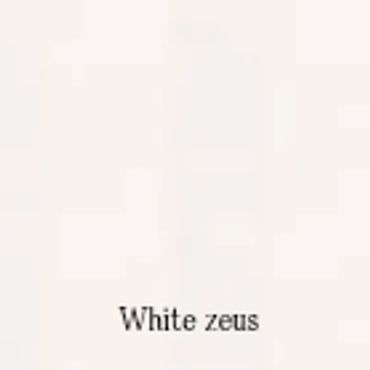 Text that says 'White zeus' on a plain background.