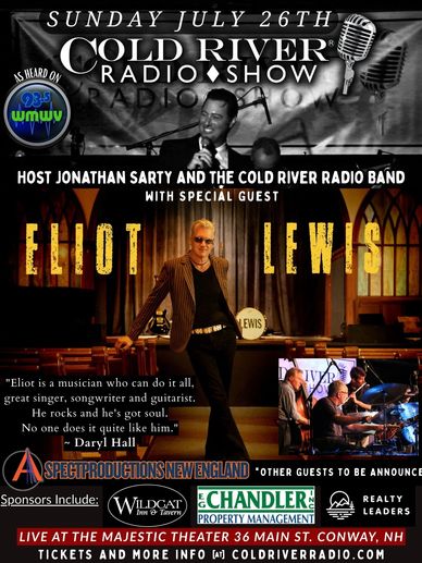 Eliot Lewis formerly of Hall and Oates, Average White Band, Daryl's Place on Cold River Radio Show