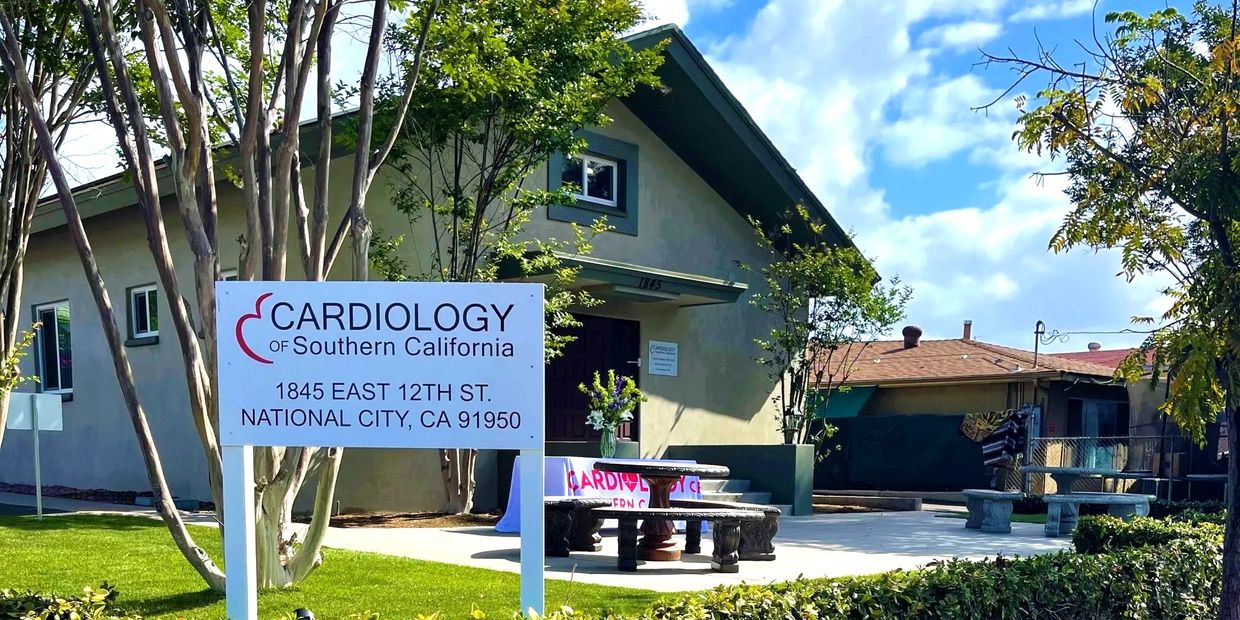 Cardiology of Southern California office located at 1845 East 12th St, National City, CA 91950