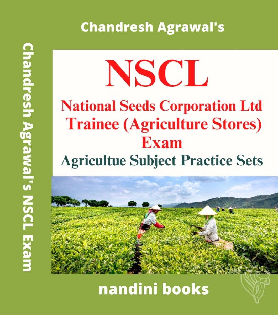 Nscl NSCL Exam Book-National Seeds Corporation Ltd Trainee (Agriculture ...