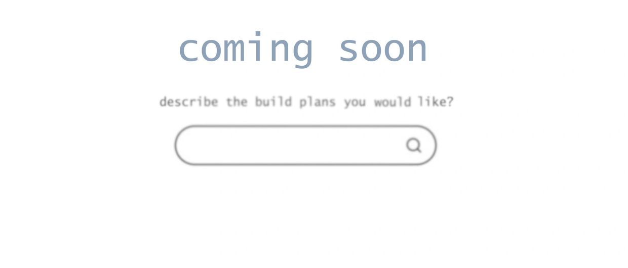 AI Build Plans Search Command Bar Create Build Plans with Artificial Intelligence Blue Prints Design