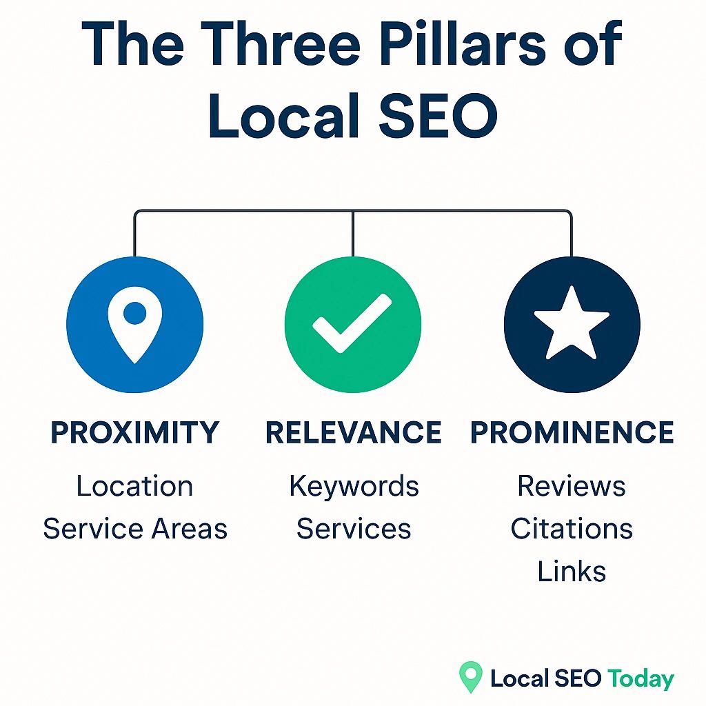 The Importance of Proximity, Relevance, and Prominence in Local Search