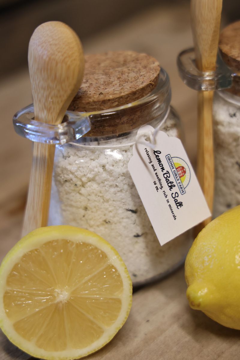 lemon bath salts recipe