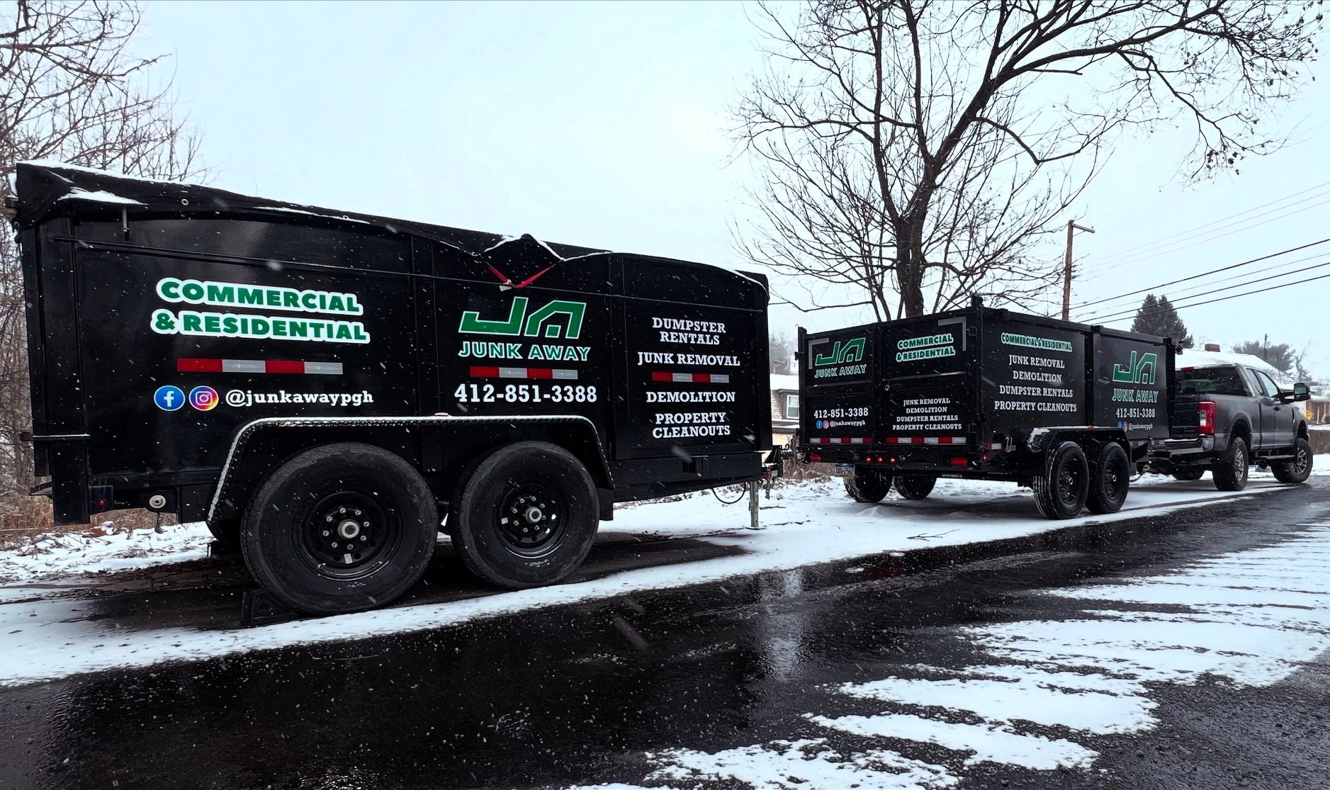 Junk Away, Junk Removal and Dumpsters dumpster rental