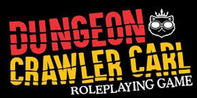 logo for dungeon crawler carl roleplaying game