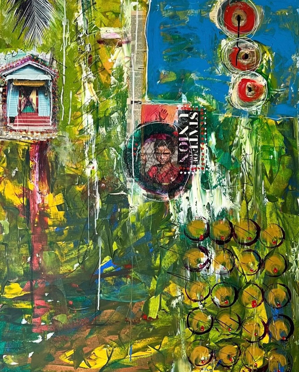 State of the Union
2024
Acrylic Mixed media on Canvas