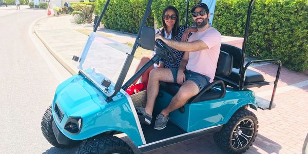 renting a golf cart is easy while in Grand Turk 