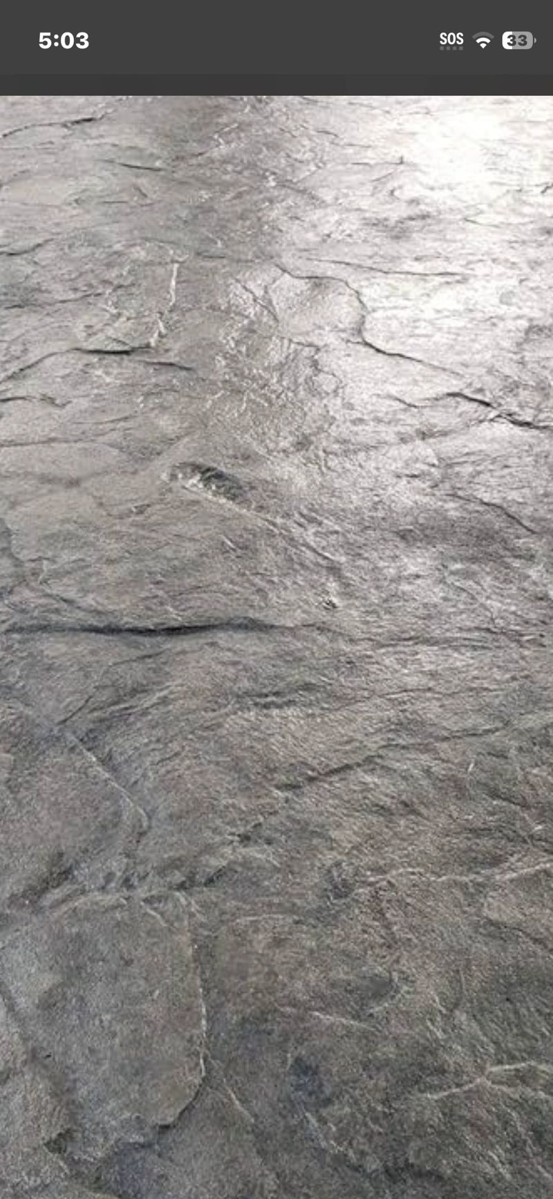 Custom stamped driveway - Armour Concrete Creations