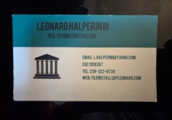 Tile Installs by Leonard
