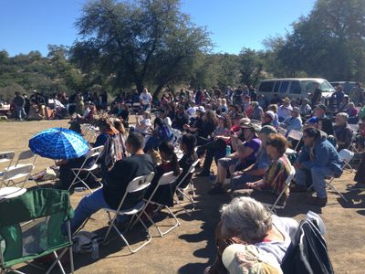 First Meetings at Oak Flats Campground