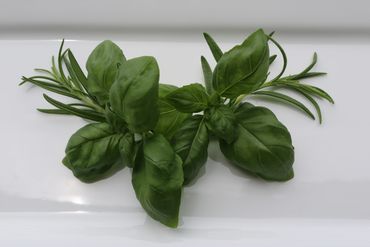 Fresh Basil and rosemary,  Adds depth and creativity to sauces, potatoes, and salads
