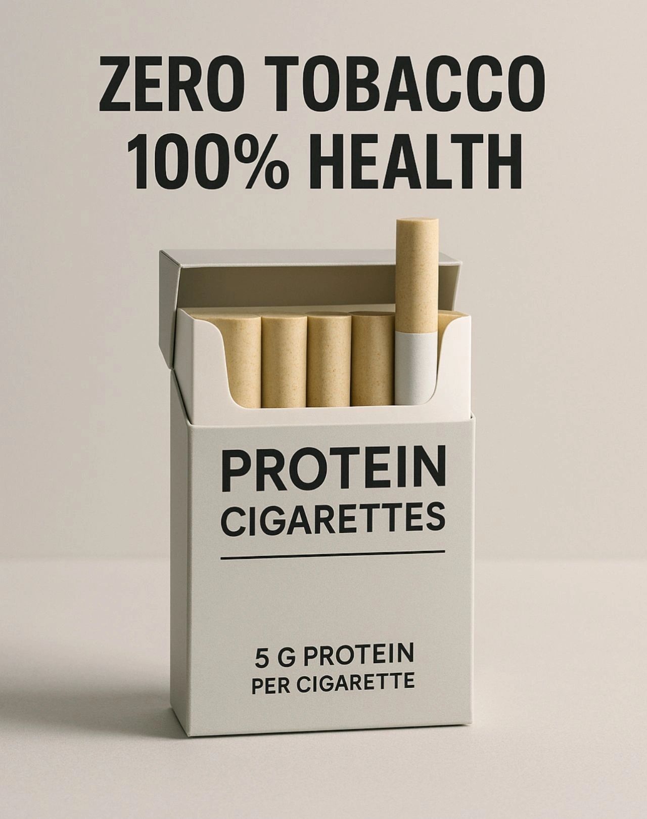 how much protein does a cigarette have Protein Cigarette