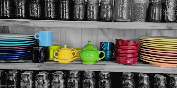 Various colors and pieces from Fiesta