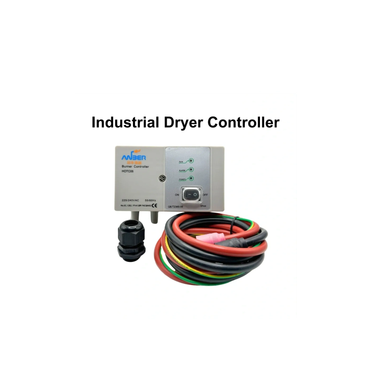 Industrial dryer controller with wiring and connector from Launex.