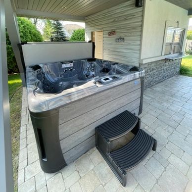 Hot Tub sold by Magestic Pools & More.