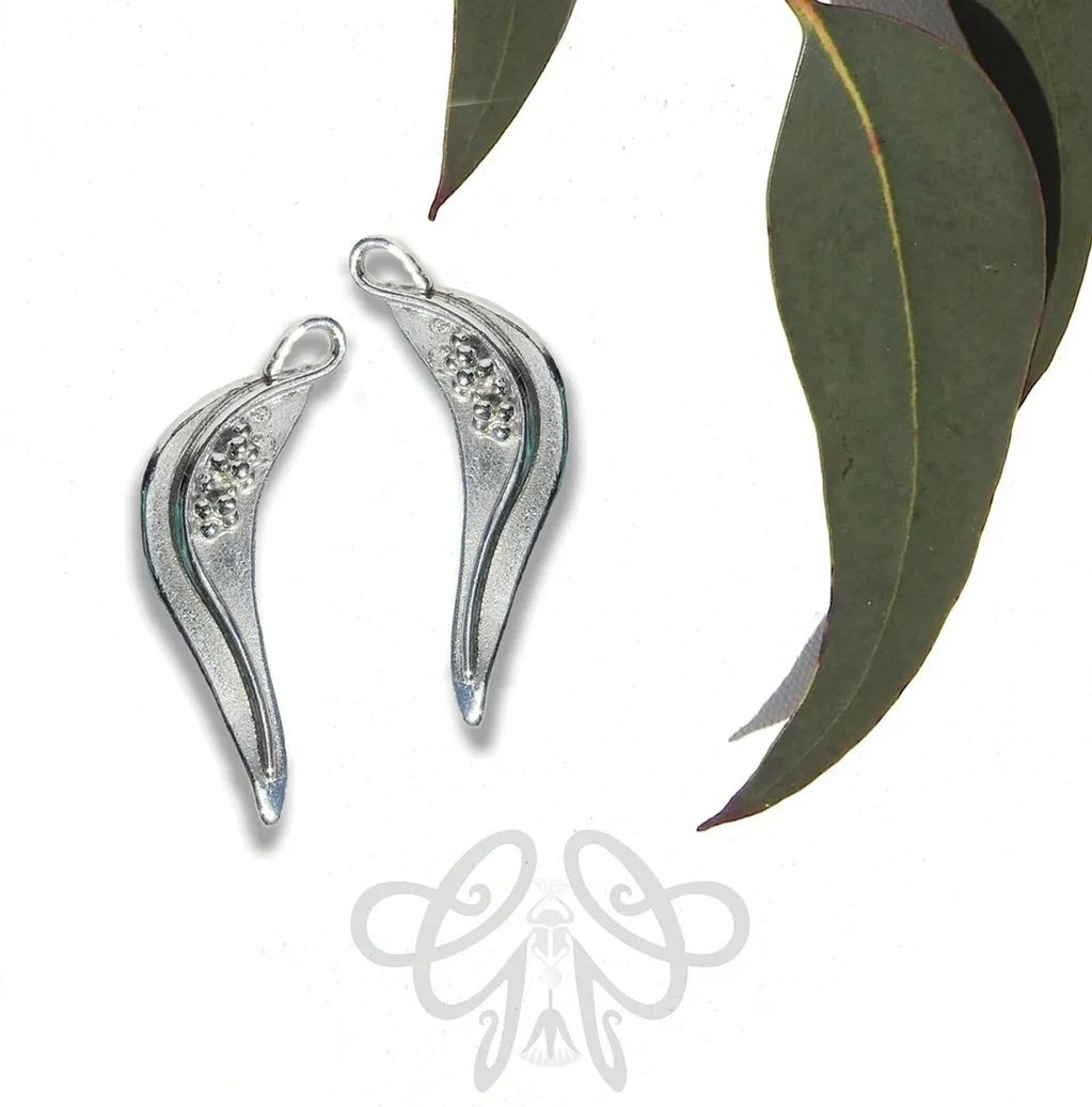 Gumleaf Stud Earrings
