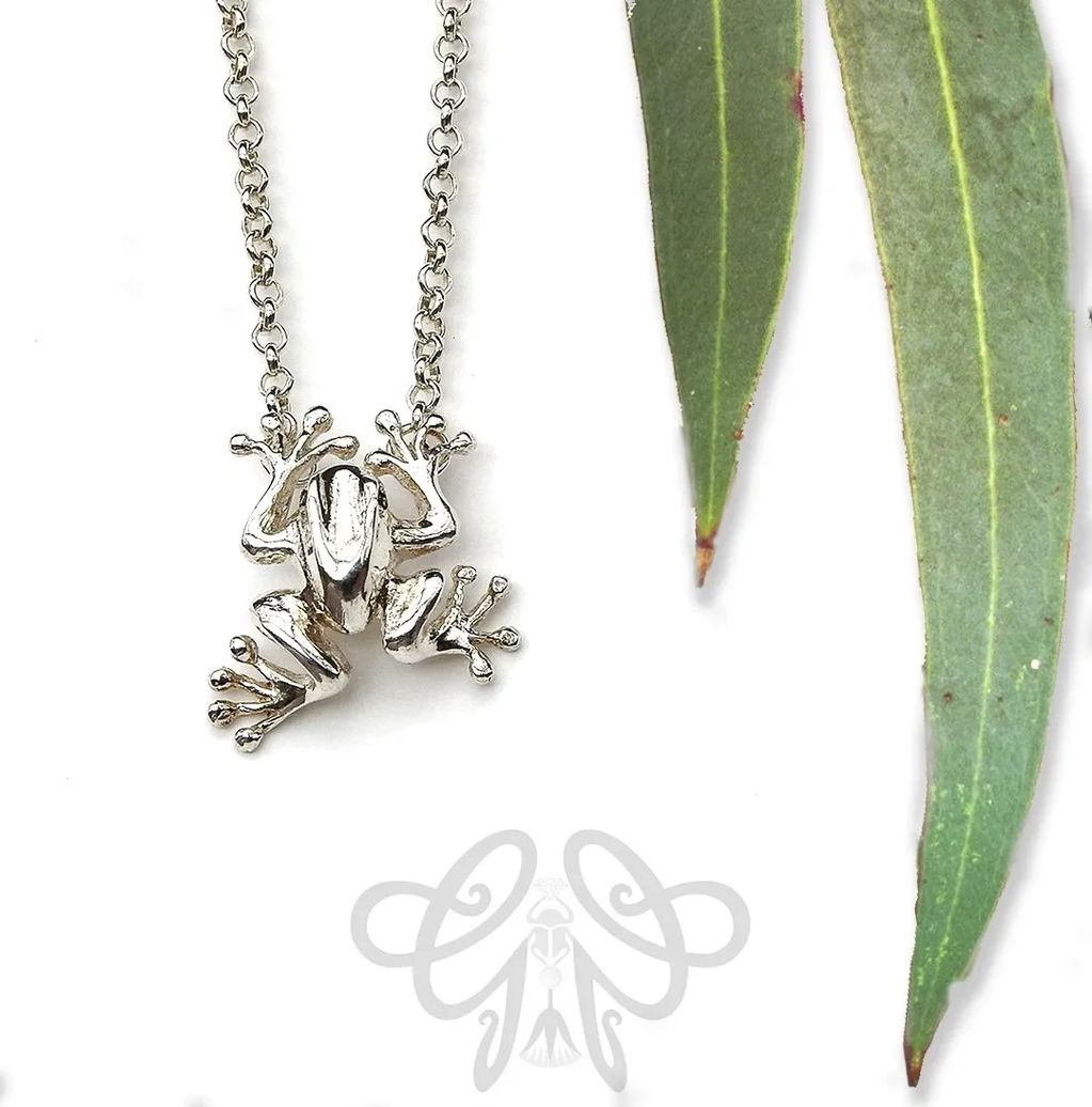 Victorian Tree Frog Necklet