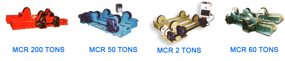 Memco Rotators are robust heavy duty design and built to rotate the Cylindrical vessels of all types. 