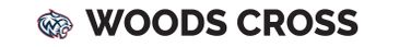 Woods Cross logo with a tiger head.