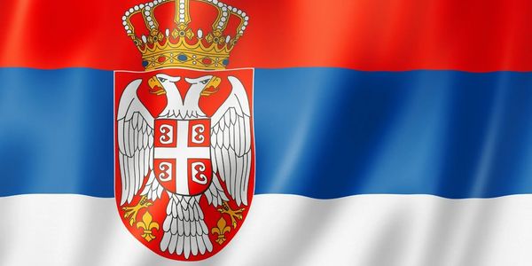 Serbian flag.