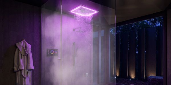 Steam Shower with LED and tablet controller