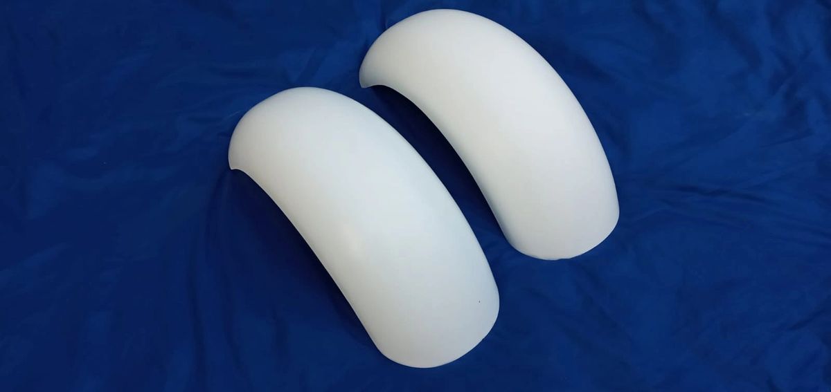 TRIKE MUDGUARDS FIBREGLASS FENDERS 019
