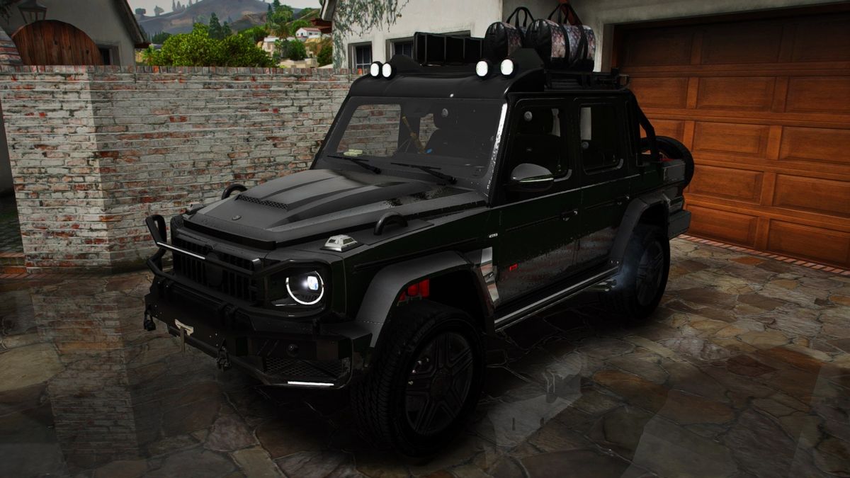 2020 Custom Mercedes-Benz Brabus G800 Adventure XLP Mafia [Money & Gun ...