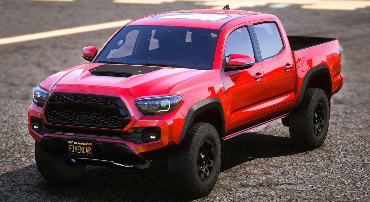 (Debadged) Toyota Tacoma TRD Pro 2019 | Truck Mods