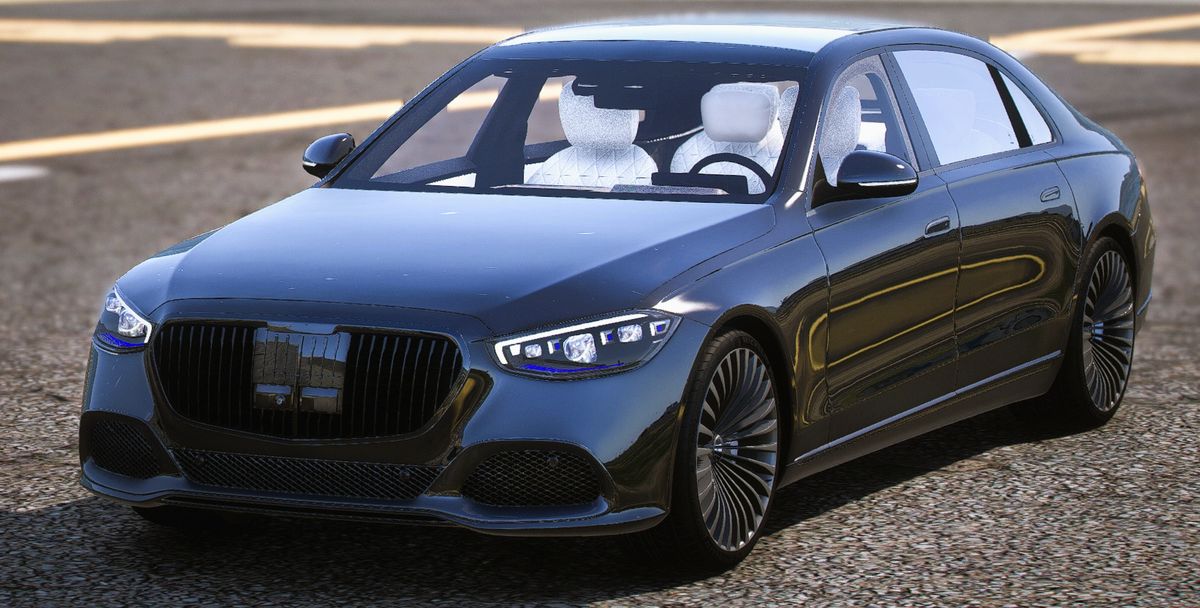 (Debadged) 2021 Mercedes Benz Maybach S680 TR