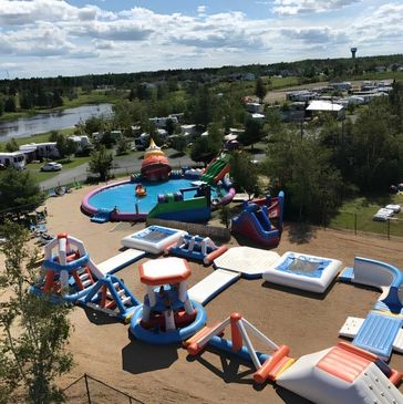 Parc aquatique Tracadie Péninsule acadienne Nouveau-Brunswick New Brunswick