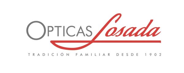 Logo de Ópticas Losada, tradición familiar desde 1902.