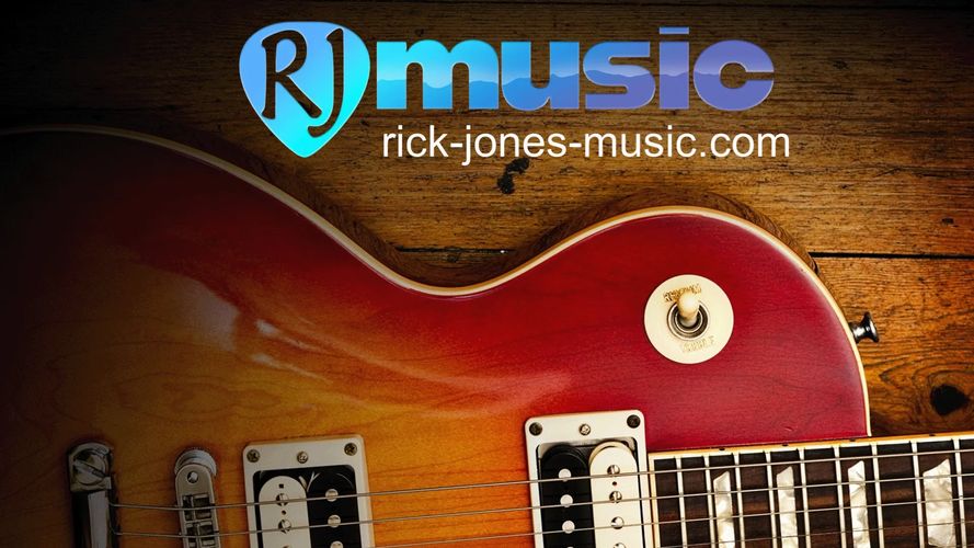 Rick Jones Music logo with Guitar background
rick-jones-music.com