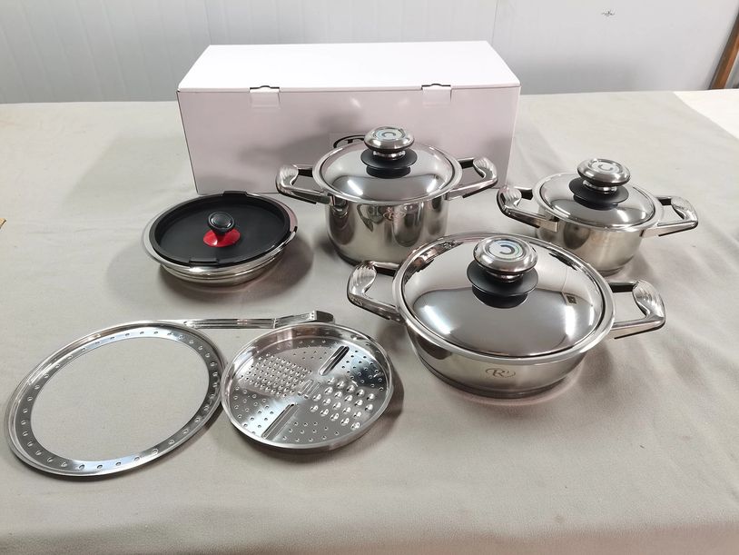  Stainless Steel Waterless Cookware